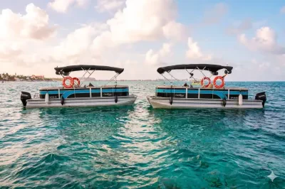 San Andres Pontoon Day Trip: Seven-Color Sea Experience