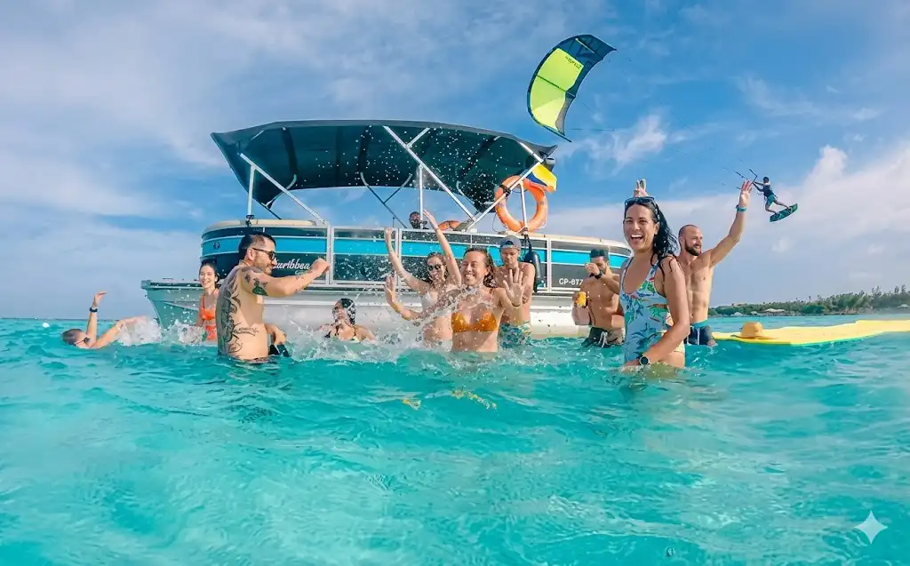 San Andres Pontoon Day Trip: Seven-Color Sea Experience - 6
