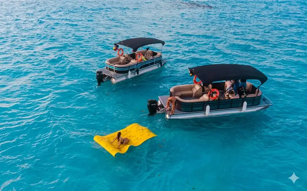 San Andres Pontoon Day Trip: Seven-Color Sea Experience - 8