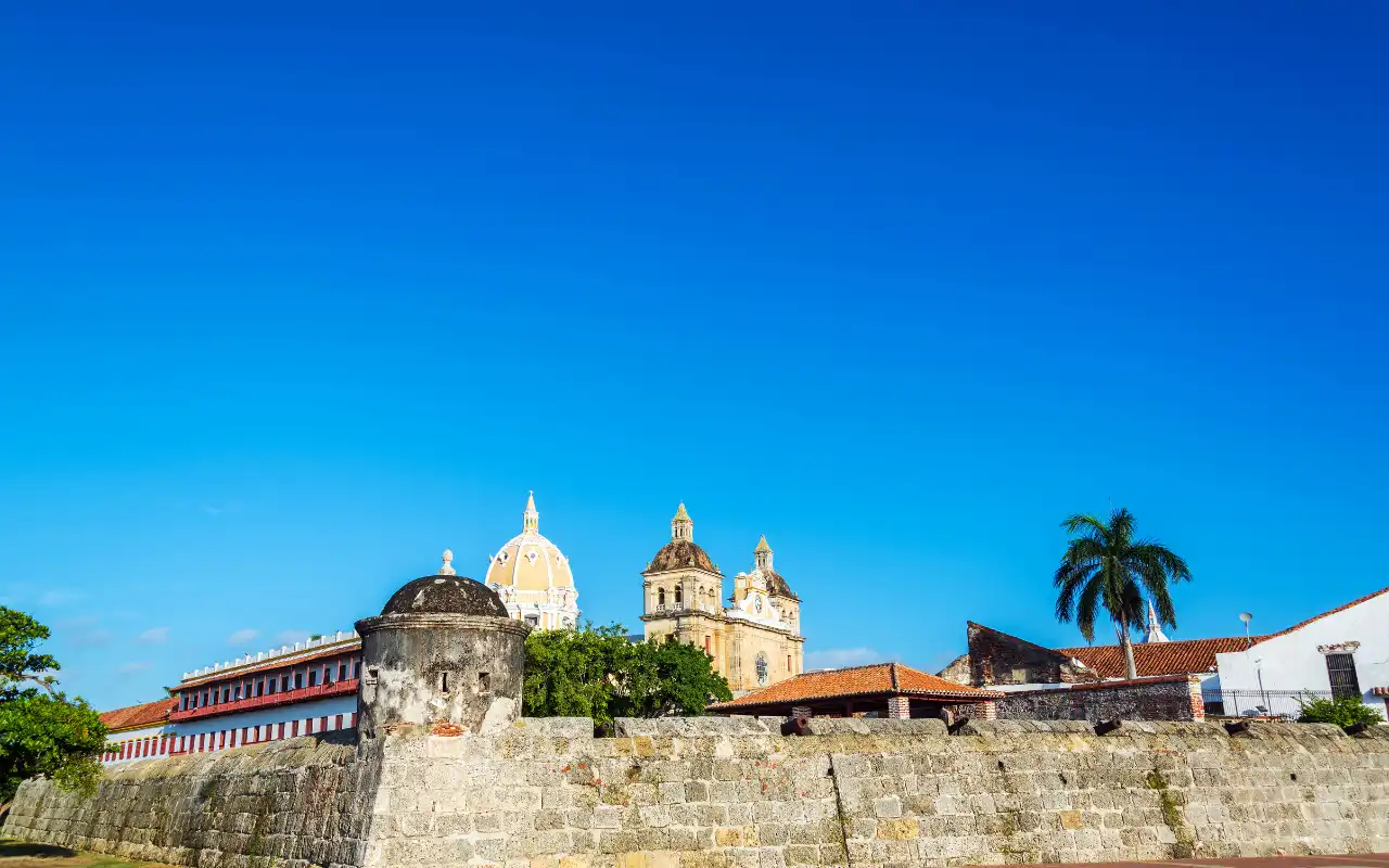 walls of cartagena de indias historic heritage