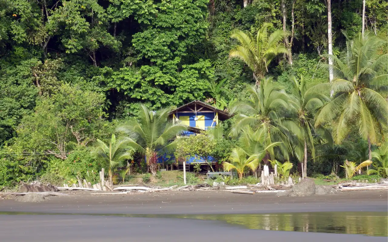 Pacific coast in Bahía Solano